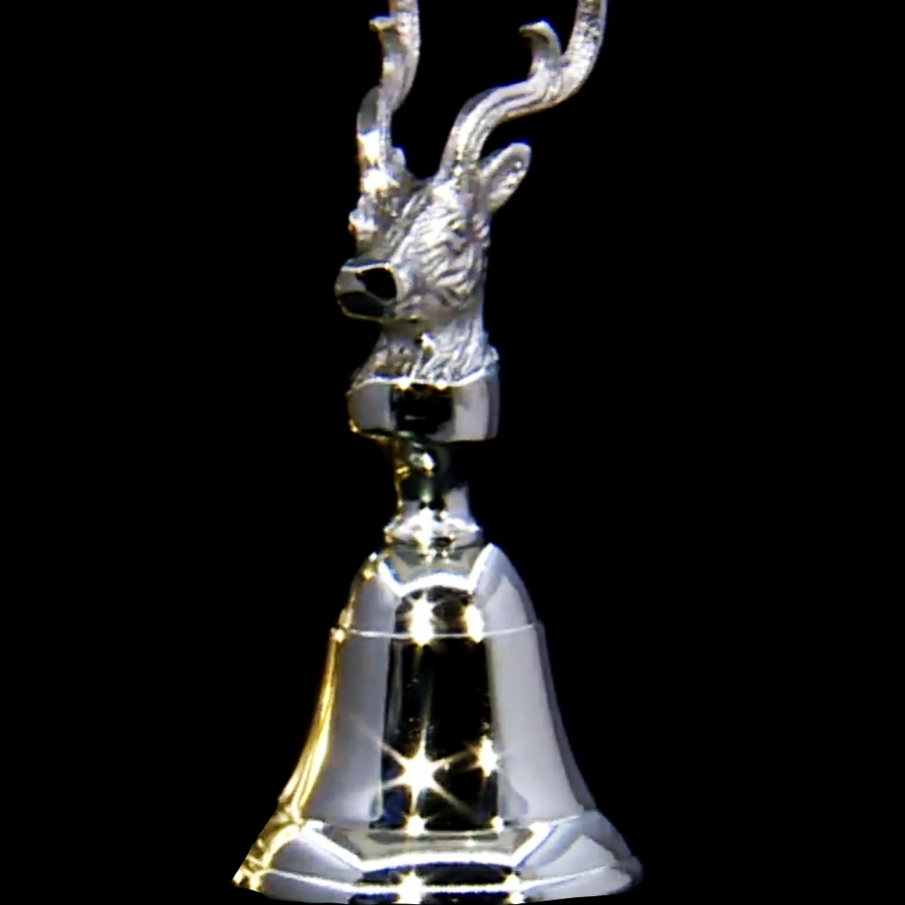 🆕 Heavy Reindeer Christmas Bell, 3.5" x 7" 🆕